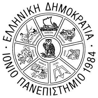Ionian University seal